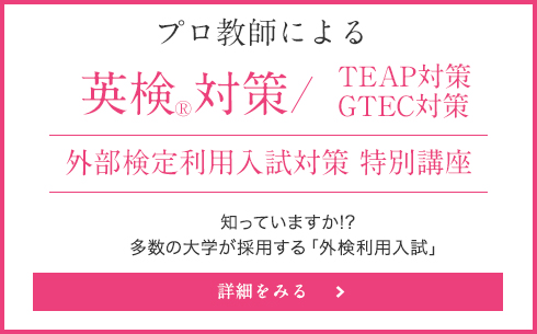 プロ教師による 英検対策 TEAP対策 GTEC対策 特別講座